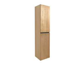 Kolomkast Vision OAK Echte Eikenhout 160cm 2-delig deur - 38.3585