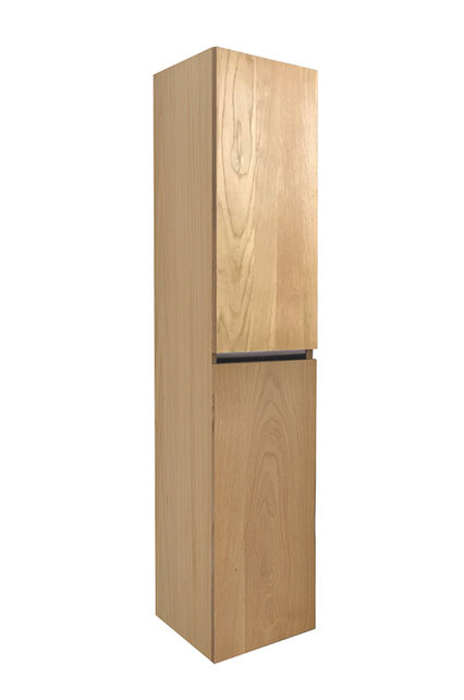 Kolomkast Vision OAK Echte Eikenhout 160cm 2-delig deur - 38.3585