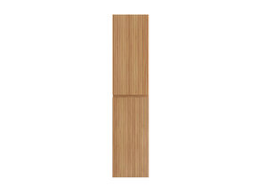 Kolomkast Eleganza Acacia 160x35x35 cm - 2-delig deur