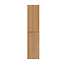Wiesbaden Kolomkast Eleganza Acacia 160x35x35 cm - 2-delig deur
