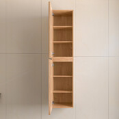 Kolomkast Eleganza Acacia 160x35x35 cm - 2-delig deur Kolomkast Eleganza Acacia 160x35x35 cm - 2-delig deur