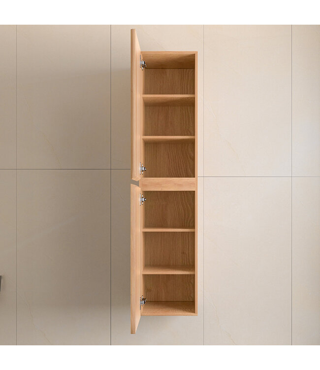 Kolomkast Eleganza Acacia 160x35x35 cm - 2-delig deur