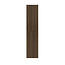 SANI-SUPPLY Kolomkast Eleganza Walnoot 160x35x35 cm - 2-delig deur