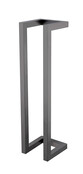 Handdoekenrek Effeze Gun metal 60x15x15 cm Staal Handdoekenrek Effeze Gun metal 60x15x15 cm Staal