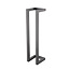 SANI-SUPPLY Handdoekenrek Effeze Gun metal 60x15x15 cm Staal