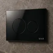 Bedieningspaneel Glas Mat Zwart Vitra Origin