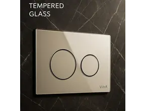 Bedieningspaneel Glas Taupe Vitra Origin