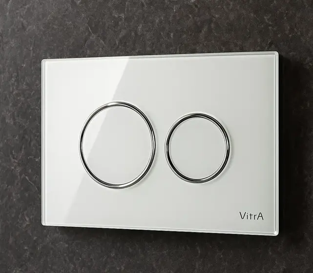 Bedieningspaneel Glas Wit Vitra Origin Bedieningspaneel Glas Wit Vitra Origin