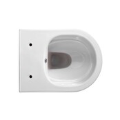 Hangtoilet met bidet Darlo Wit Warm / Koud geïntegreerde bidetkraan – Excl. wc-bril