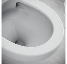 Randloos Hangtoilet Ness met tornado spoeling - Excl. wc-bril