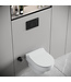 Randloos Hangtoilet Ness met tornado spoeling - Excl. wc-bril
