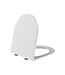 Wc bril Aloni Primium Slim design Wit  - Softclose Slim toiletzitting - QUICK RELEASE