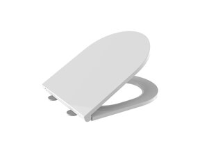 Wc bril Aloni Primium Slim design Wit  - Softclose Slim toiletzitting - QUICK RELEASE