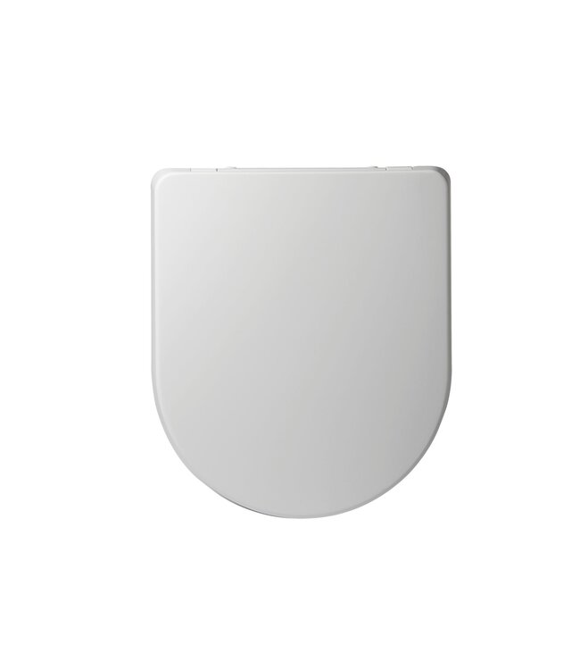 Wc bril Aloni Primium Wrap-up  Wit  - Softclose Slim toiletzitting - QUICK RELEASE