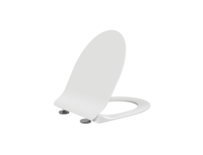 Wc bril Creavit Ness Slim design Wit  - Softclose Slim toiletzitting - QUICK RELEASE
