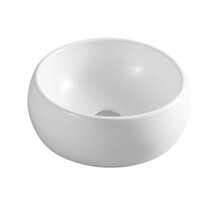 Waskom Le Havre Rond Mat Wit - 31x15cm