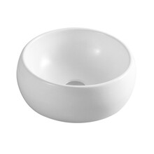 Waskom Le Havre Rond Mat Wit - 31x15cm