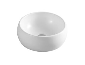 Waskom Le Havre Rond Glans Wit - 31x15cm