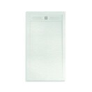 Douchevloer Wit 140x90cm Composietsteen Douchebak 3cm Veroni Elite Stootvast Krasvrij