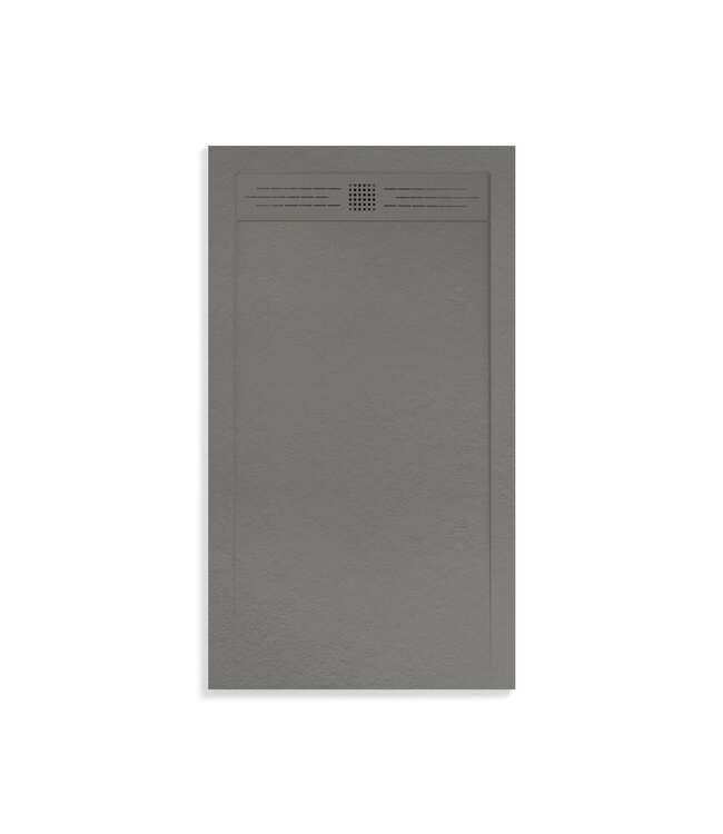 Douchevloer Wit 140x90cm Composietsteen Douchebak 3cm Veroni Elite Stootvast Krasvrij