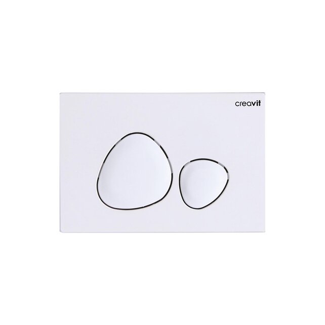 Drukplaat Mat Grijs Creavit Ufo Bedieningsplaat GP7003.00