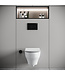 Randloos Hangtoilet Ness Tornado Flush met bidet - Excl. wc-bril