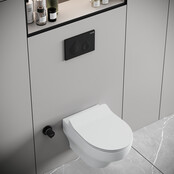 Randloos Hangtoilet Ness Tornado Flush met bidet - Excl. wc-bril