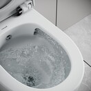 Randloos Hangtoilet Ness Tornado Flush met bidet - Excl. wc-bril