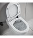 Randloos Hangtoilet Ness Tornado Flush met bidet - Excl. wc-bril