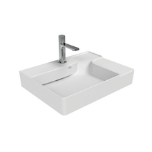 Wastafel RUBY RB063 Mat Wit⎢Creavit Opbouw wasbak 60x45x13cm⎢met kraangat zonder overloop