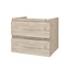 CREAVIT Wastafelonderkast 60cm Sally Licht Hout - Softclose lades - Excl. wastafel