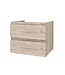 Wastafelonderkast 60cm Sally Licht Hout - Softclose lades - Excl. wastafel