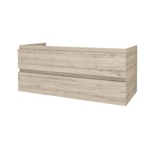 Wastafelonderkast 120cm Sally Licht Hout - Softclose lades - Excl. wastafel