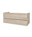 Wastafelonderkast 120cm Sally Licht Hout - Softclose lades - Excl. wastafel
