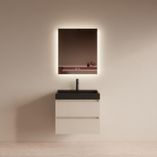 Wastafelmeubel Gliss Milan Jasmijn 60cm met wastafel