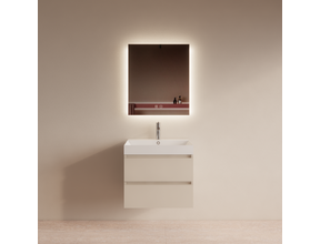 Wastafelmeubel Gliss Milan Jasmijn 60cm met wastafel