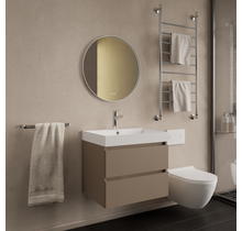 Wastafelmeubel Gliss Milan Latte Kasjmier 60cm met wastafel