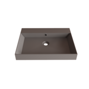 Wastafelmeubel Gliss Milan Lei Grijs 60cm met wastafel