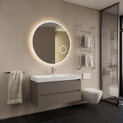 Wastafelmeubel Gliss Milan Kobalt Grijs 100cm met wastafel