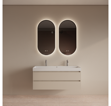 Wastafelmeubel Gliss Milan Jasmijn 120cm met wastafel