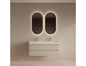 Wastafelmeubel Gliss Milan Jasmijn 120cm met wastafel