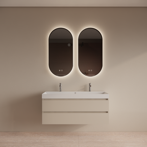 Wastafelmeubel Gliss Milan Jasmijn 120cm met wastafel