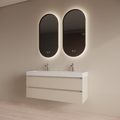 Wastafelmeubel Gliss Milan Jasmijn 140cm met wastafel