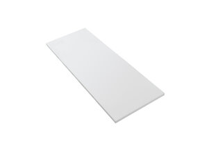 Topblad Wonda 120cm - Kunstmarmer wastafelblad zonder uitsparingen
