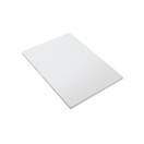 Topblad Wonda 80cm - Kunstmarmer wastafelblad zonder uitsparingen