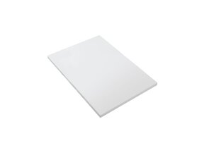 Topblad Wonda 80cm - Kunstmarmer wastafelblad zonder uitsparingen