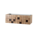 Wastafelonderkast Mimoza 120cm Licht Eiken Massief – 1 lade