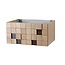 ALONI Wastafelonderkast Mimoza 80cm Licht Eiken Massief – 1 lade