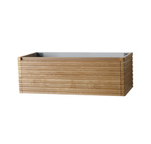 Wastafelonderkast Kamellia 120cm Licht Eiken Massief – 1 lade