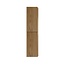 ALONI Badkamerkast Begonia Naturel Eiken 160x35x35 cm